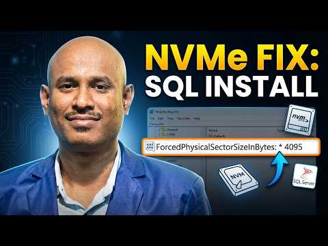 NVMe Sector Size Causing SQL Server Installation Failure? Fix It Now