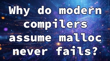 Why do modern compilers assume malloc never fails?