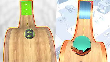 ✅ SAME LEVEL - ⚽️ Going Balls Vs Sky Rolling Ball 🎱 - Part 8 (Android & IOS Gameplay