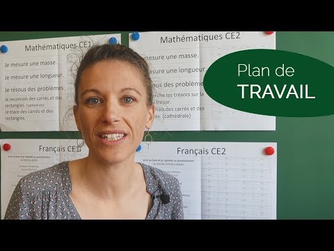 Vidéo: Comment Faire Un Plan Pour Travailler Avec Les Enfants