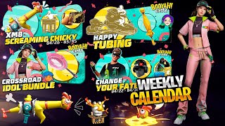 Leaking The New Weekly Calendar Booyah Fiesta Event 