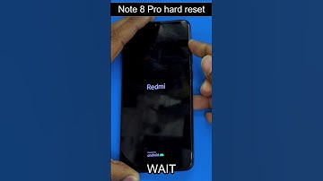 Redmi note 8 pro hard reset 2023 #shorts #shortvideo #hardreset