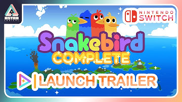 Snakebird Complete - Switch Launch Trailer | Puzzle Game