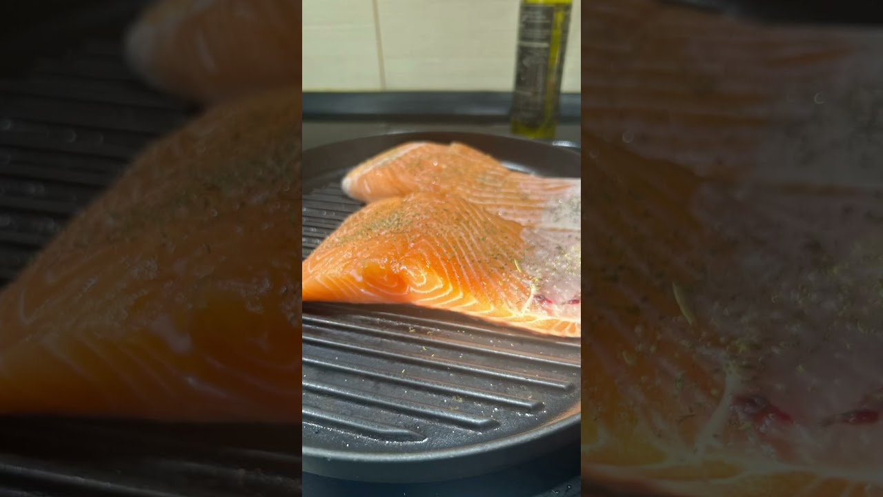 Somon la grill in5 minute🔥