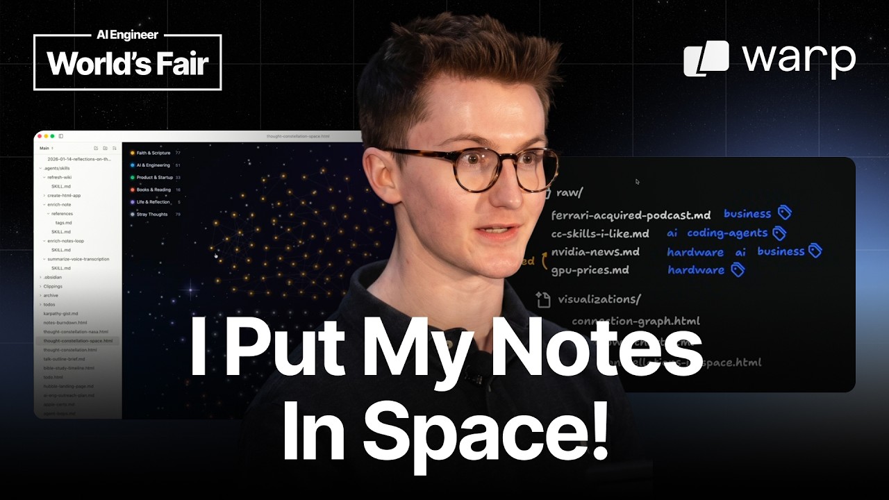 LLM Knowledge Bases: a practical guide — Ben Holmes, Warp thumbnail