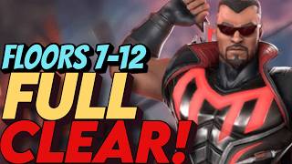 FINISH FASTER! Mighty Tower Blade Omega Floors 7-12 FULL GUIDE! MARVEL Strike Force