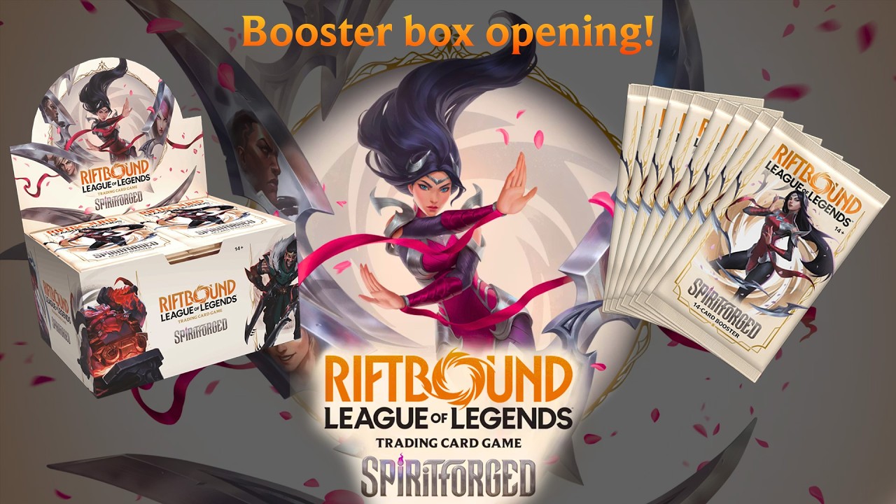 Riftbound Spiritforged Booster Box Opening!