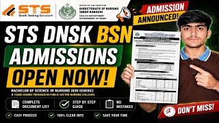 Alert  Sts Dnsk Bsn Admissions 2026 Announced  Govt Nursing Colleges Admissions 2026 