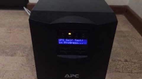 APC SmartUPS SMT1500I SelfTest failed