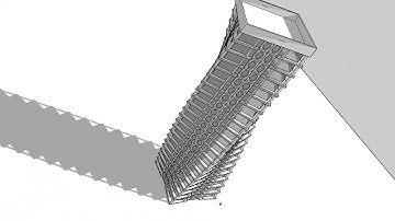 SketchUp Tutorial : Parametric Tower (twisting tower) and FredoScale