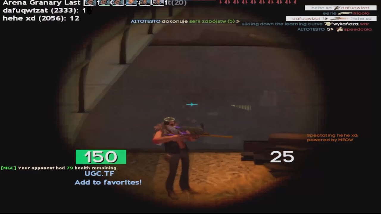 TF2 How it feels to MGE DaFuQWizaT