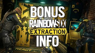 EXTRA Rainbow Six Extration Information - All Ops + Cosmetic Bundles