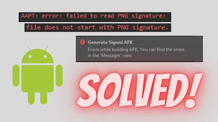 Android Studio AAPT: error: failed to read PNG signature: SOLVED (ENGLISH)