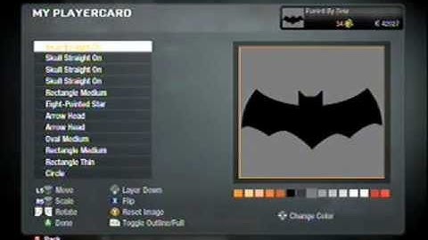 TNA Black Ops Batman Animated Series Emblem Tutorial