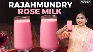 Rajahmadhri Special Rose Milk | Street Food | Rose Milk Recipe | Summer Recipes