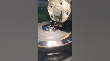 Railway wheel cutting cnc machine#cnc #machining #engineering #manufacturing #cncmilling #mechanical