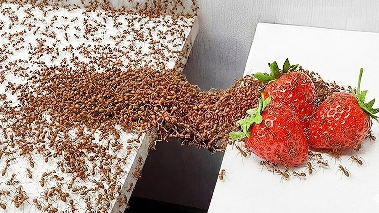 1000 Fourmis vs. Obstacles