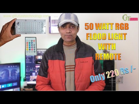 Hiru LED BRICK LIGHT - 50W RGB LED Brick Light (Mini Party Light) Remote  IP65 LED Flood Light Flood Light Outdoor Lamp Price in India - Buy Hiru LED  BRICK LIGHT 