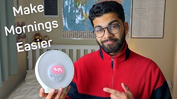 Improve your sleep with a sunrise alarm (Lumie Sunrise)