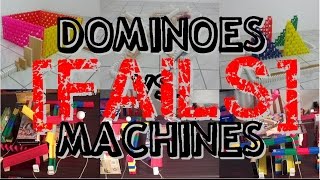 Fail Compilation: Dominoes vs. Machines: Round I @jackofallspades98