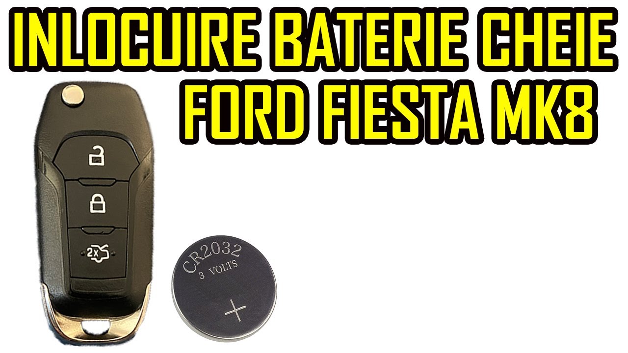 Extensively Consecutive Ru Ford Fiesta MK8 Inlocuire Baterie Cheie - YouTube