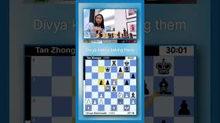 Tan Zhongyi was in Trouble against Divya #CairnsCup