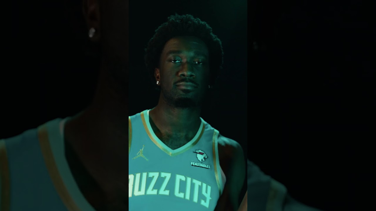 2023 City Edition Jersey Reveal  Buzz City Mint Edition #charlottehornets # buzzcity #mint 