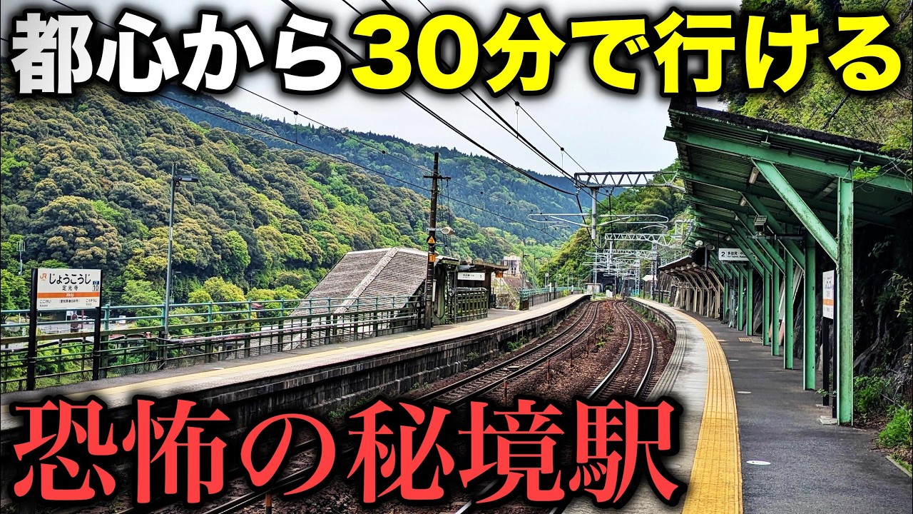 【心霊⁇】大都市からたった30分で行ける“秘境駅”の駅前がヤバい・・・