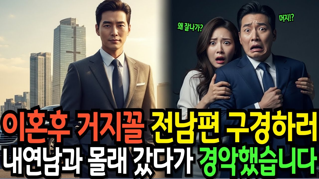 이혼 후 거지꼴로 살 줄 알았던 전남편, 내연남 데리고 비웃으러 갔다가, 경호원들과 고급자동차를  보고 그대로 경악했습니다.