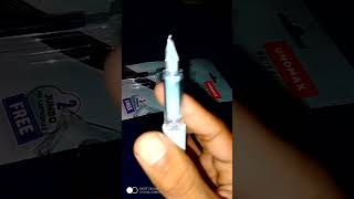 Asmr unboxing unomax Java fountain pen 🤩🤑