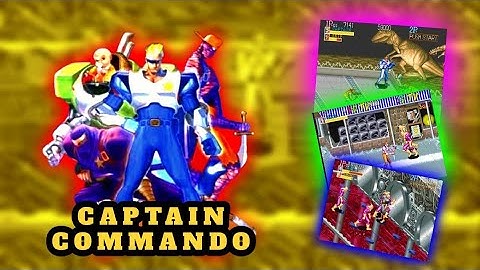 CAPTAIN COMMANDO walkthrough android retro emulator gameplay using all characters