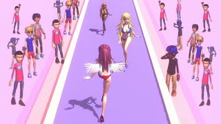 Catwalk Angels In All Levels iOS Android Walkthrough game screenshot 1