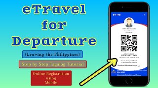 Paano mag REGISTER sa ETRAVEL for DEPARTURE? | Step by Step Tagalog Tutorial | New Update