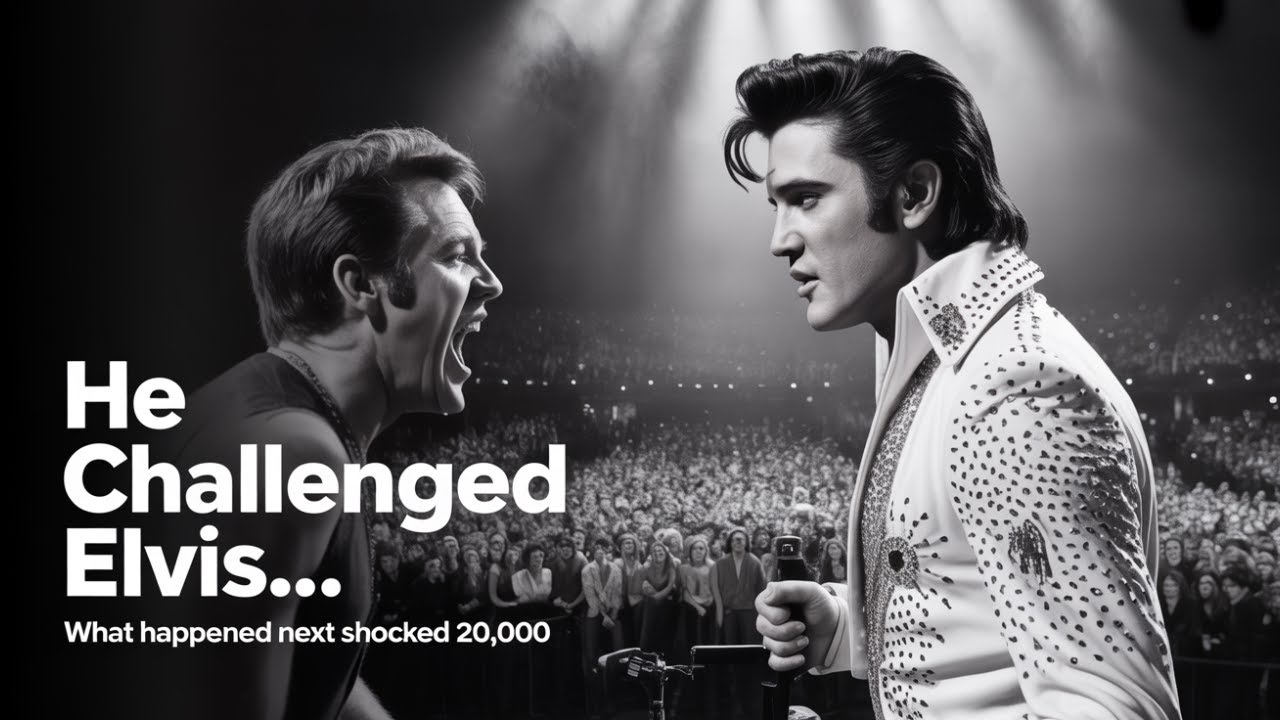 DRUNK heckler challenged Elvis on stage — what Elvis did next STUNNED 20,000 people