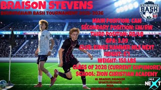Braison Stevens 2025 BIRMINGHAM BASH HIGHLIGHTS (mls next)