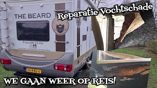 We Gaan Weer Op Reis Reparatie Vochtschade Hymer Camper Garage Wonen In De Camper
