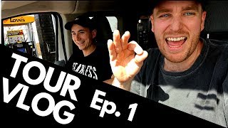 THIS IS NOT A DRUM COVER - TOUR VLOG Ep 1
