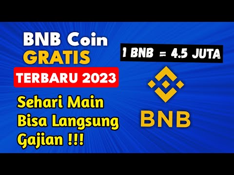 LEGIT! Situs GRATISAN Penghasil BNB Coin Terbaru