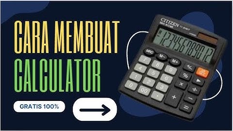 Cara Membuat Kalkulator Sederhana di VBA Excel