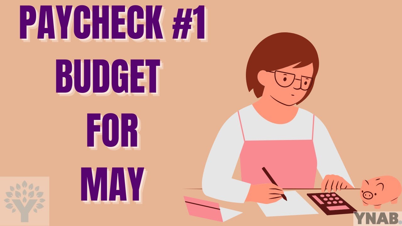 YNAB PAYCHECK 1 ALLOCATION USING THE SPLIT BILL METHOD | MAY 2024 #ynab ...