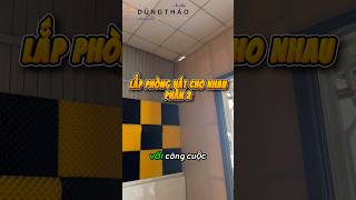 🎤 Lắp phòng hát part 2 #dungthaoaudio #loa #dbacoustic #karaoke