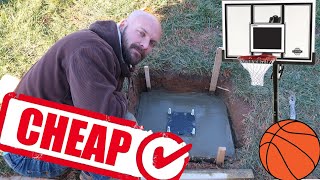 How to Install In-Ground Basketball Hoop YOURSELF & SAVE MONEY