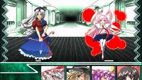 Labyrinth of Touhou - Eientei Boss Fight F12