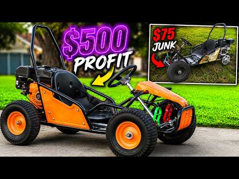 I LOVE My Side Job Flipping Go-Karts