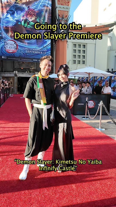 Demon Slayer: Kimetsu No Yaiba Infinity Castle movie premiere was🔥🔥 @crunchyroll