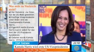 Kamala Harris | Deutsch Lernen mit Top-Themen