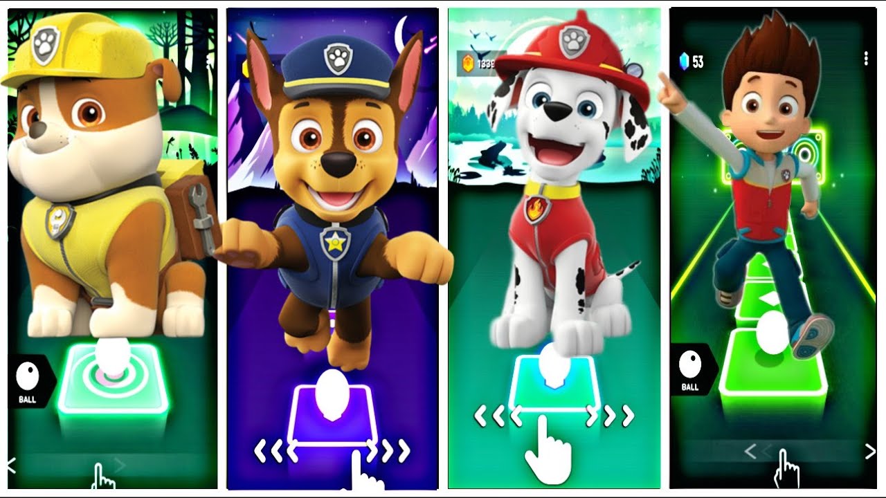 tiles-hop-paw-patrol-vs-paw-patrol-friends-the-best-game-youtube