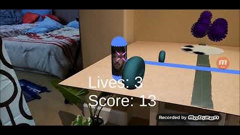 Google Cardboard AR Game (Made using Unity Engine)