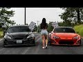 Ultimate Coupe Race: FRS vs Genesis!