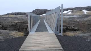 Iceland: crossing continental divides via the Bridge Between Continents